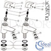 Ideal Standard Vectis Bath Pillar Tap Spare Parts